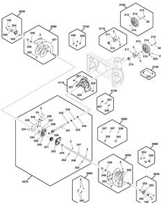 Auger Drive Group Diagram and Parts List for 1696807-00-1024MDS 2018 Briggs and Stratton Snow Blower